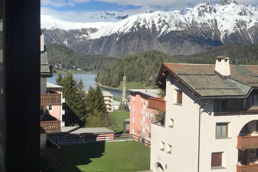 Bilocale Nuovo St. Moritz Chesa Arlas Zewnętrze zdjęcie