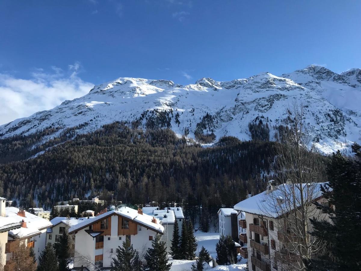Bilocale Nuovo St. Moritz Chesa Arlas Zewnętrze zdjęcie