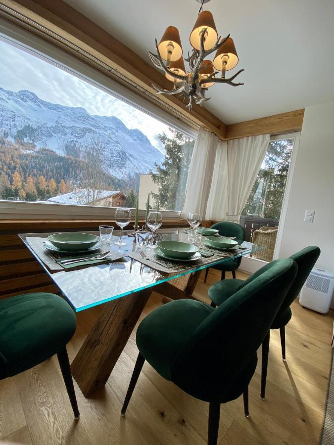 Bilocale Nuovo St. Moritz Chesa Arlas Zewnętrze zdjęcie