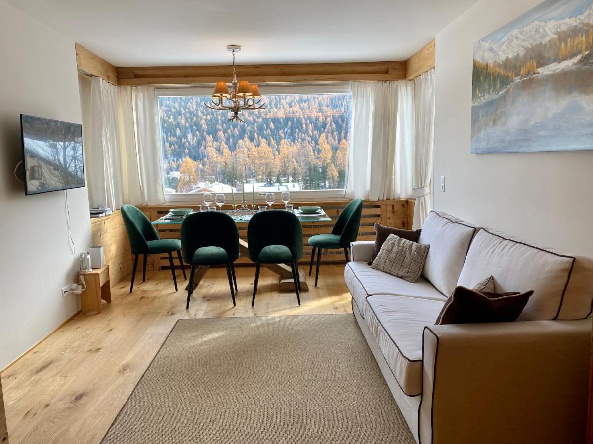 Bilocale Nuovo St. Moritz Chesa Arlas Zewnętrze zdjęcie